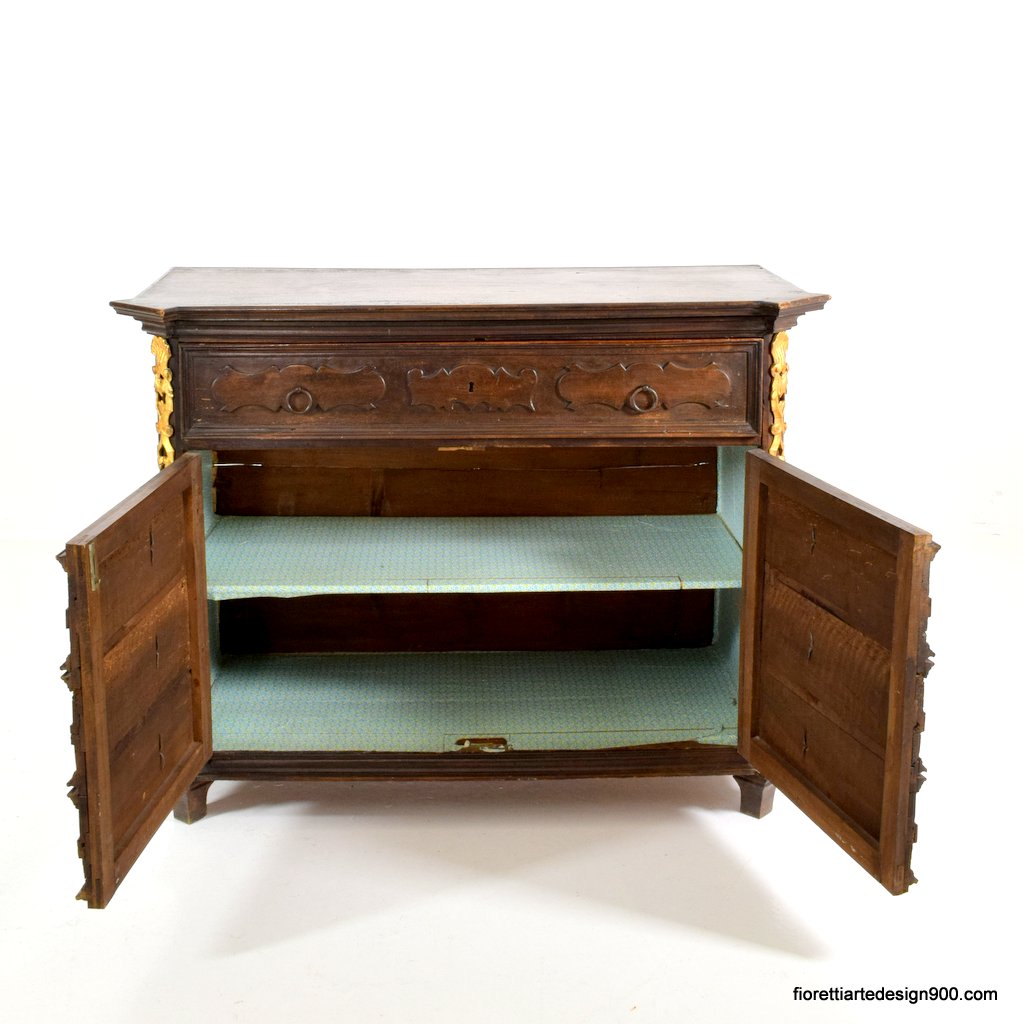 Mobile credenza antico in noce